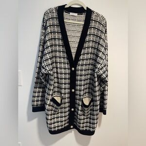 Artiza Babaton Lacer cardigan size L
